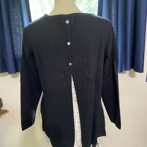 EUC lace back sweater